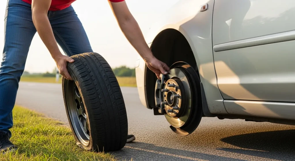 Take Off the Flat Tire