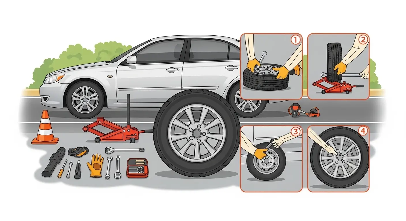 How to Change a Tire Like a Pro: A Step-by-Step Guide