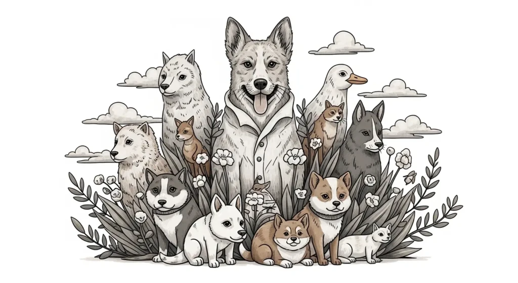 Animals & Creatures Inspired Korean Dog Names