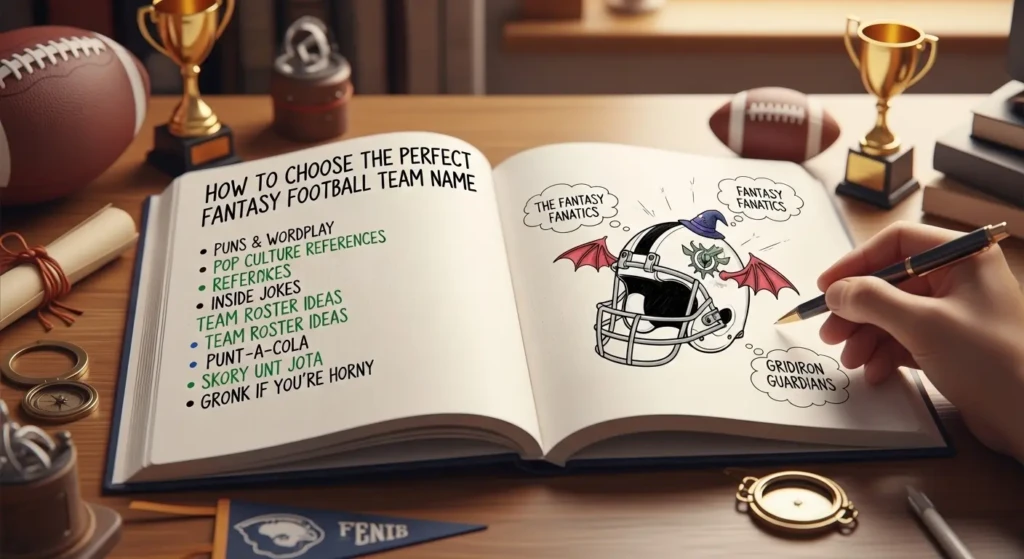 How to Choose the Perfect Fantasy Football Team Name