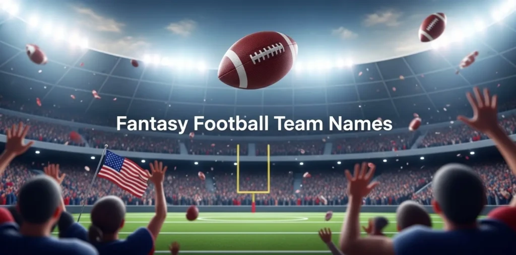 Fantasy Football Team Names – USA 2026