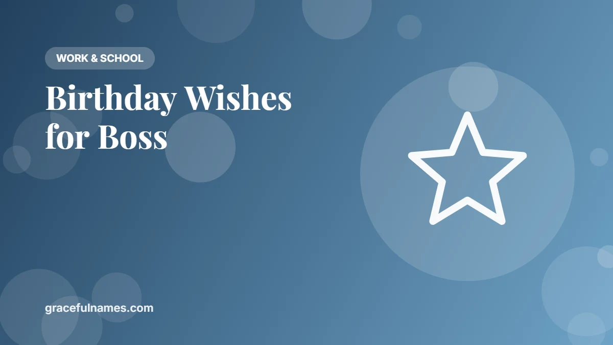 45 Birthday Wishes for Boss That Stay Professional