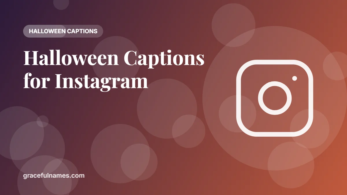 Halloween captions for Instagram – funny, cute and spooky caption ideas