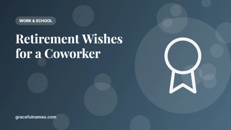 45 Retirement Wishes for a Coworker