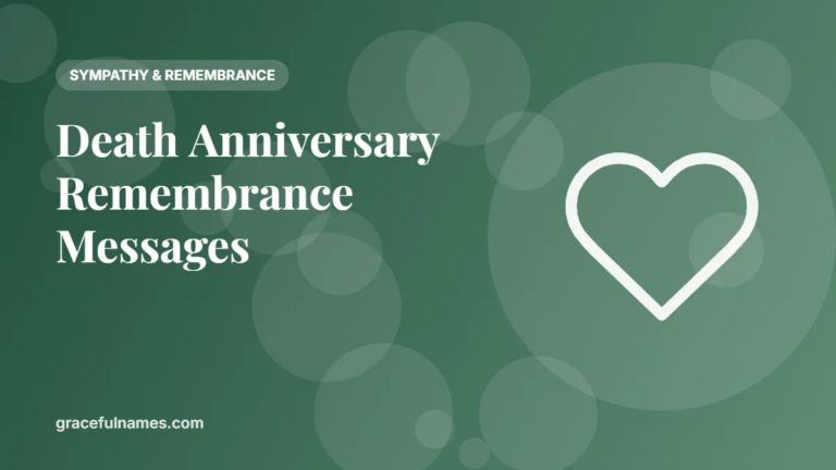 45 Short Remembrance Messages for a Death Anniversary
