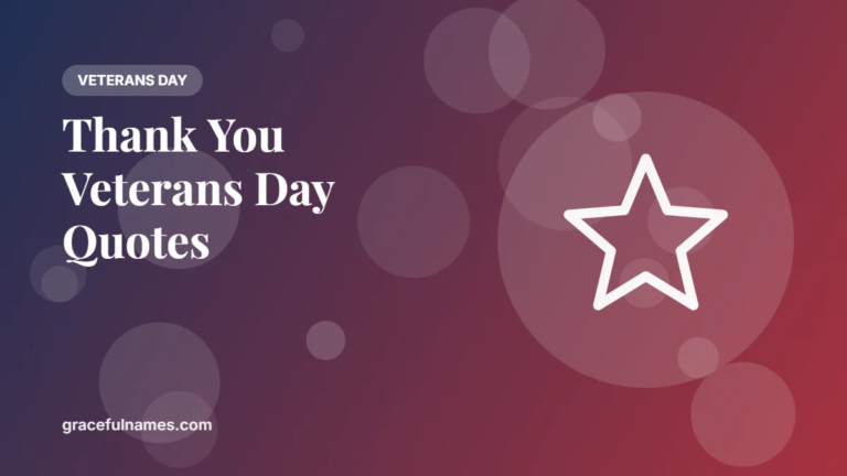 35+ Thank You Veterans Day Quotes and Messages